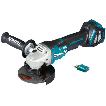 Аккумуляторная угловая шлифмашина Makita DGA518ZU, 18 В, 125 мм, 8500 об/мин, без АКБ и ЗУ