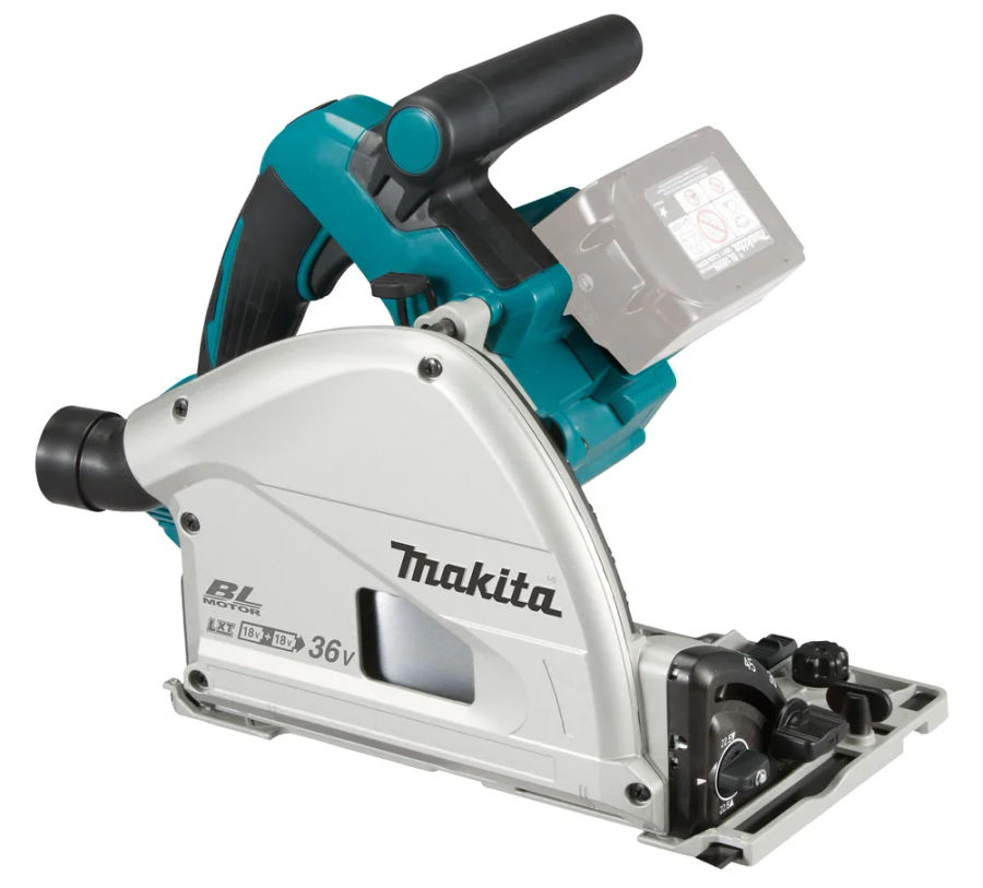 Аккумуляторная дисковая пила Makita DSP600Z, 18 В, 165 мм, 6300 об/мин, без АКБ и ЗУ