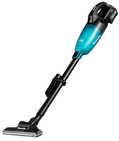 Аккумуляторный пылесос Makita CL001G, 40 В, 0.73 л, с АКБ 4 Ач, без ЗУ (DUST-KITM4)