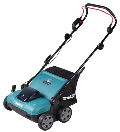 Аккумуляторный скарификатор-аэратор Makita DUV320RT, 18 В, 32 см, 30 л, с АКБ 5 Ач и ЗУ