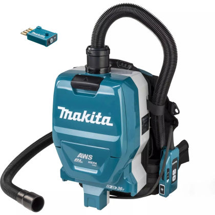 Аккумуляторный ранцевый пылесос Makita DVC265ZXU, без АКБ и ЗУ