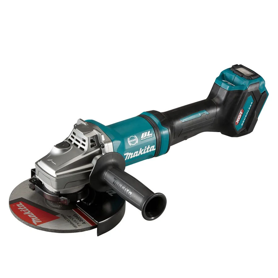 Аккумуляторная угловая шлифмашина Makita GA037GZ, 40 В, 180 мм, 7800 об/мин, без АКБ и ЗУ