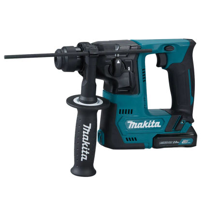Аккумуляторный перфоратор Makita HR140DWAJ, 10.8 В, 1.0 Дж, 4900 уд/мин, с 2 АКБ 2 Ач и ЗУ, в кейсе MakPac