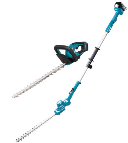 Аккумуляторный набор садовой техники Makita, 18 В: кусторез-высоторез DUN461W + кусторез DUH506, с АКБ 3 Ач и ЗУ