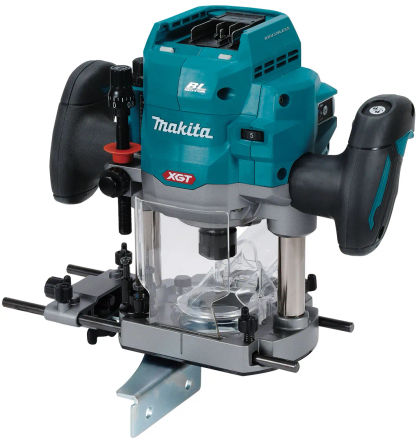 Аккумуляторный вертикальный фрезер Makita RP001GZ, 40 В, 25000 об/мин, 60 мм, без АКБ и ЗУ