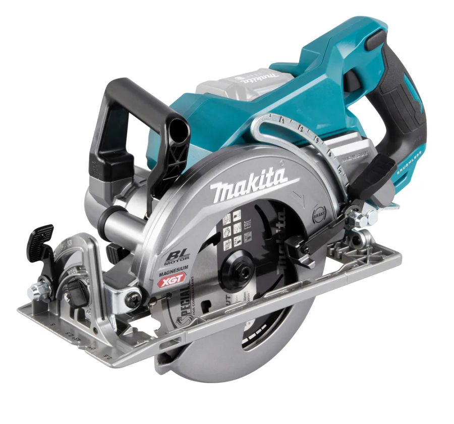Аккумуляторная дисковая пила Makita RS001GZ, 40 В, 185 мм, 6400 об/мин, без АКБ и ЗУ