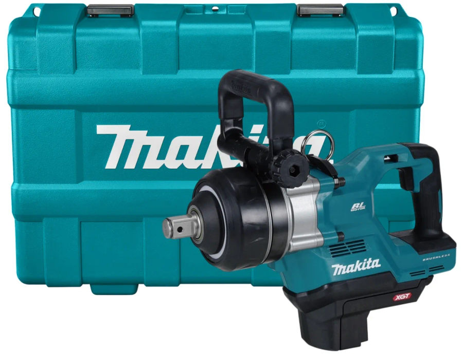 Аккумуляторный гайковерт Makita TW009GZ01, 40 В, 3150 Нм, 1750 уд/мин, без АКБ и ЗУ, в кейсе