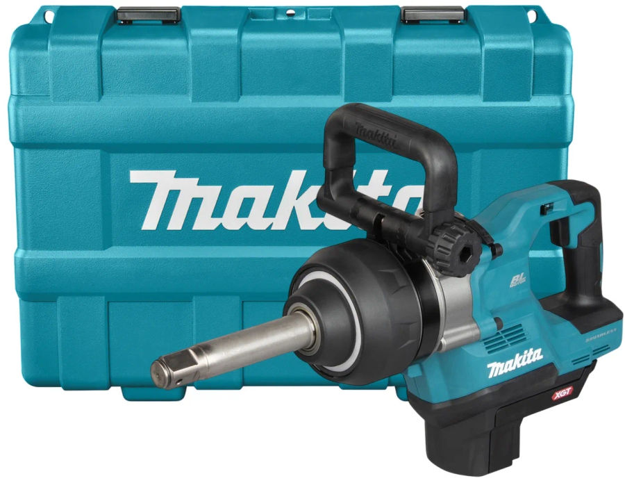 Аккумуляторный гайковерт Makita TW010GZ01, 40 В, 3150 Нм, 1750 уд/мин, без АКБ и ЗУ, в кейсе