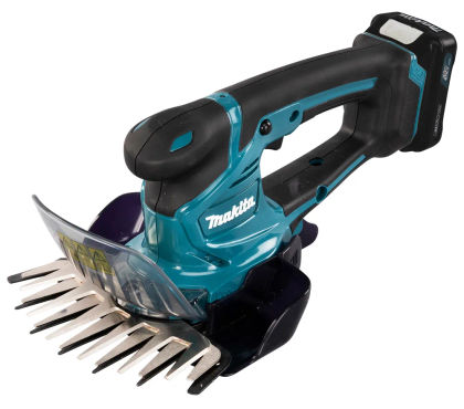 Кусторез Makita UM600DWAE, 12 В, 16 см, 2500 ход/мин, c 2 АКБ 2 Ач и ЗУ, в систейнере МультиБОКС