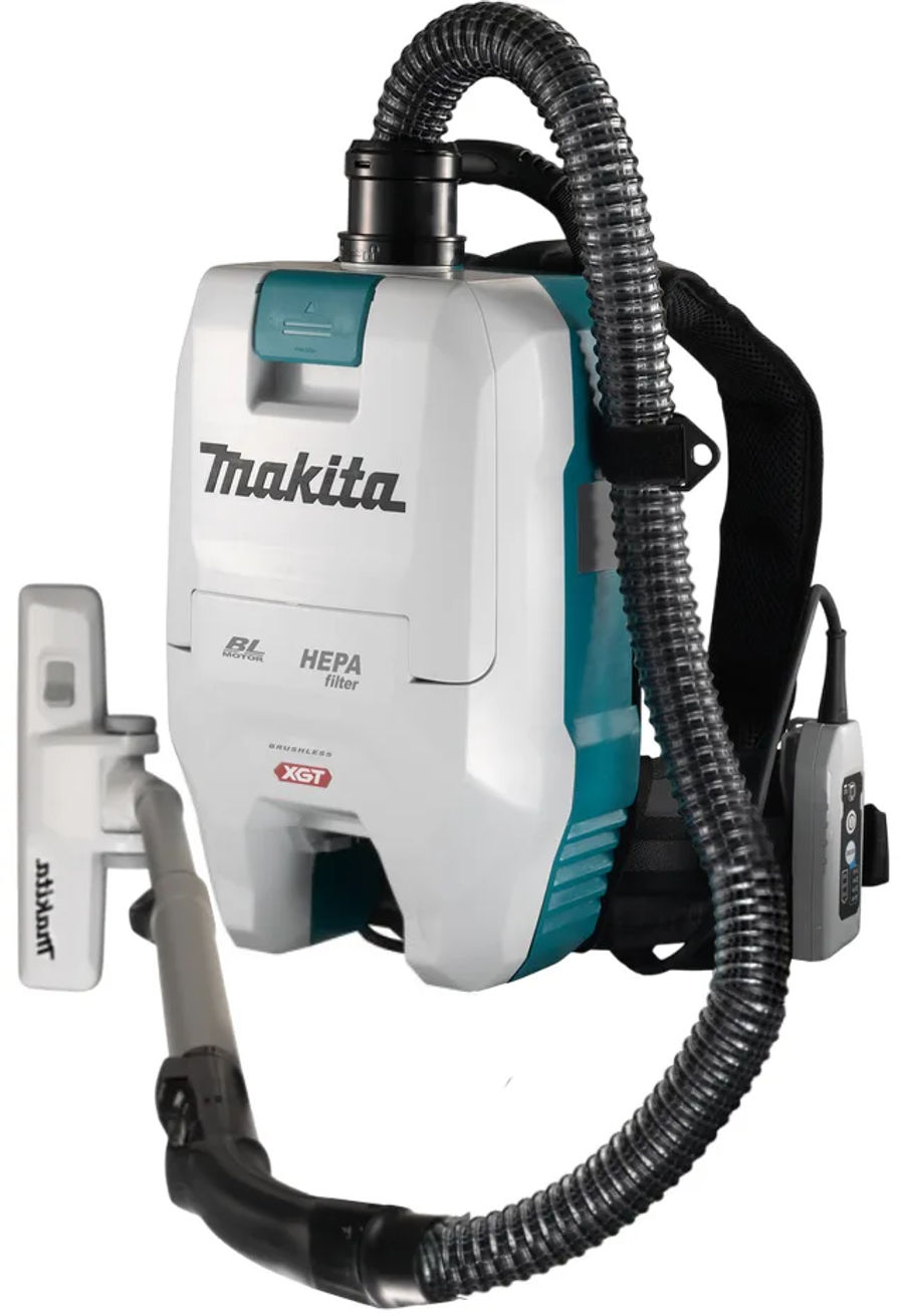 Аккумуляторный ранцевый пылесос Makita VC008GZ09, 40 В, 2 л, без АКБ и ЗУ