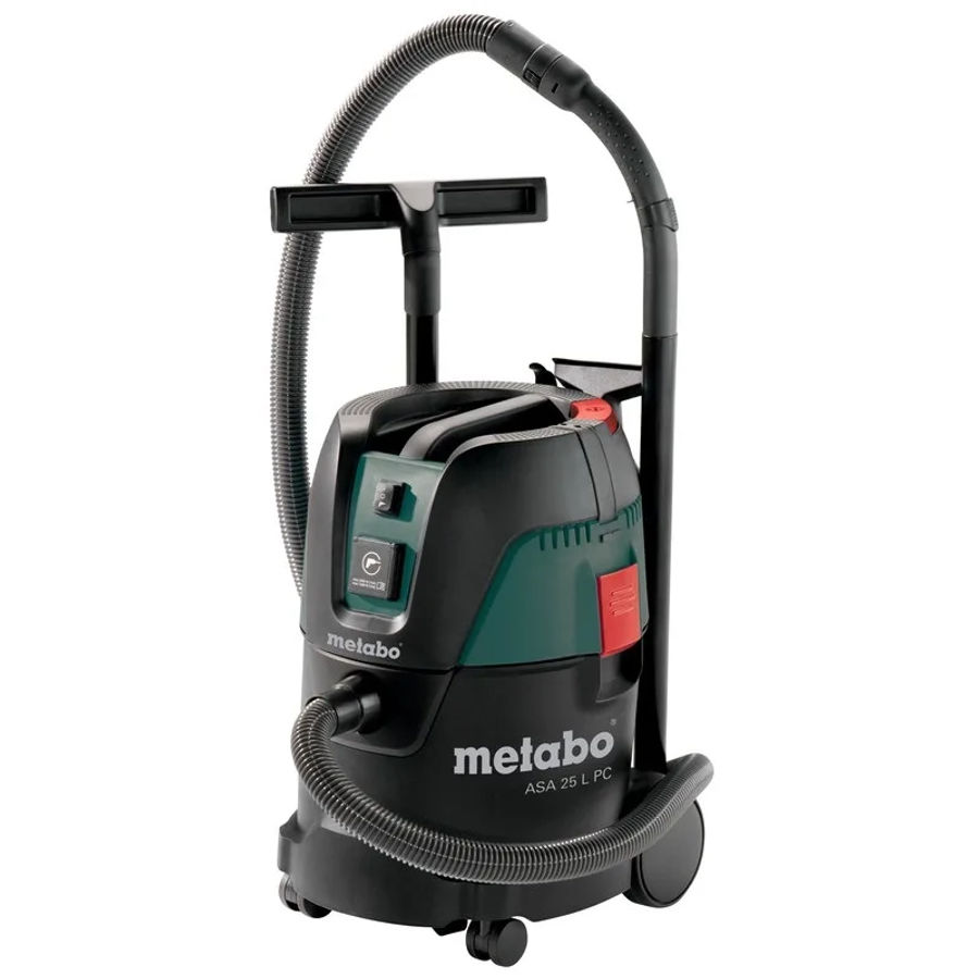 Пылесос Metabo, 1250 Вт, 3.6 м³/мин, 25 л, 0.21 бар, 602014000
