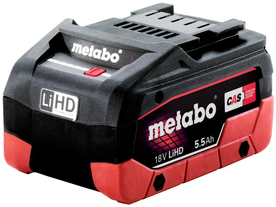Аккумулятор Metabo LiHD, Li-Ion, 18 В, 5.5 Ач (625368000)