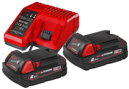 Комплект аккумулятор и зарядное устройство Milwaukee M18 NRG-202, 4933459213