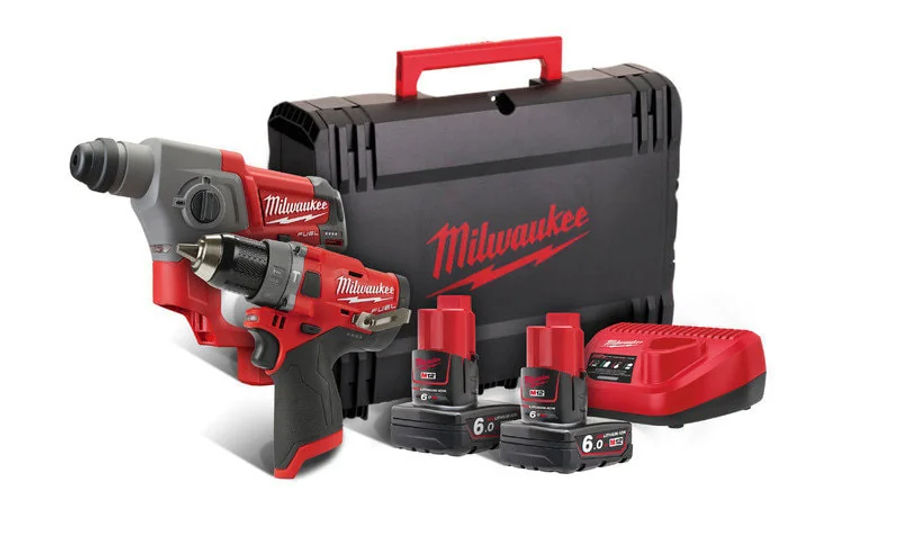 Набор инструментов Milwaukee M12 FUEL FPP2B-602X, 4933459813
