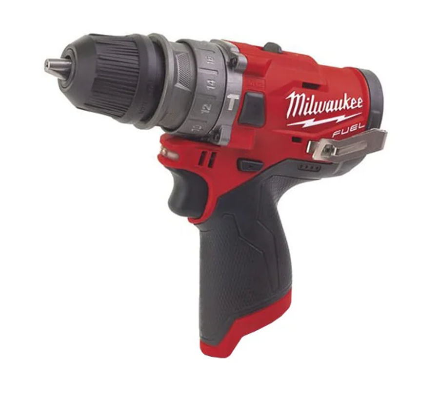 Аккумуляторная ударная дрель шуруповерт со сменным патроном Milwaukee M12 FPDX-0, 4933464135