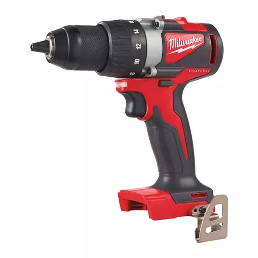 Аккумуляторная дрель-шуруповерт Milwaukee M18 BLDD2-0X, 4933464514