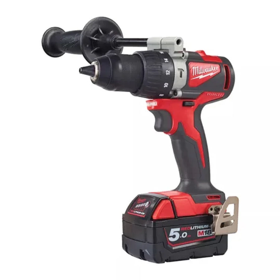 Аккумуляторная ударная дрель-шуруповерт Milwaukee M18 BLPD2-502X, 4933464517