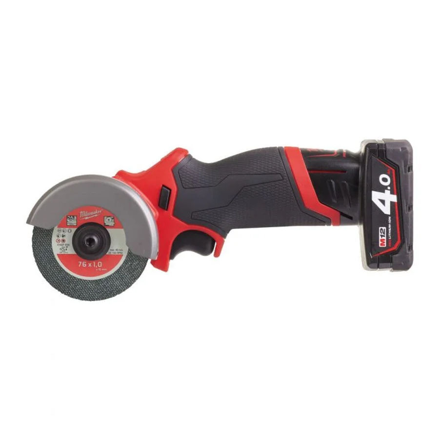Субкомпактная многофункциональная отрезная машина Milwaukee M12 FUEL FCOT-422X, 4933464619