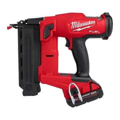 Аккумуляторный гвоздезабиватель Milwaukee с прямым магазином M18 FUEL FN18GS-202X, 4933471407