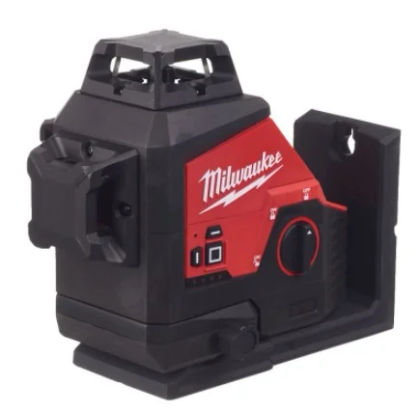 Аккумуляторный мультилинейный лазерный нивелир Milwaukee M12 3PL-0C, 4933478103