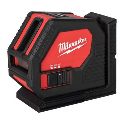 Лазерный линейный нивелир на батарейках Milwaukee CLL-C, 4933478753