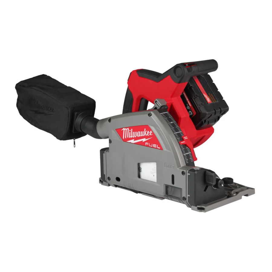 Аккумуляторная погружная циркулярная пила Milwaukee M18 FUEL FPS55-552P, 4933478778