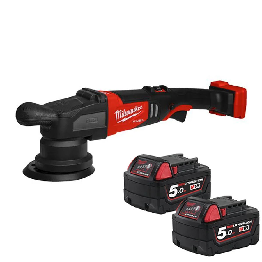 Аккумуляторная орбитальная шлифовальная машина Milwaukee M18 FUEL FROP15-502X, 4933478835