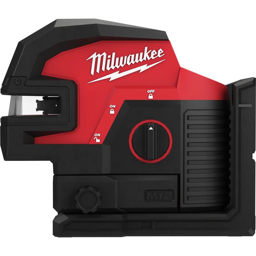 Аккумуляторный лазерный нивелир 4 точечный Milwaukee M12 CLL4P-301C, 4933479203