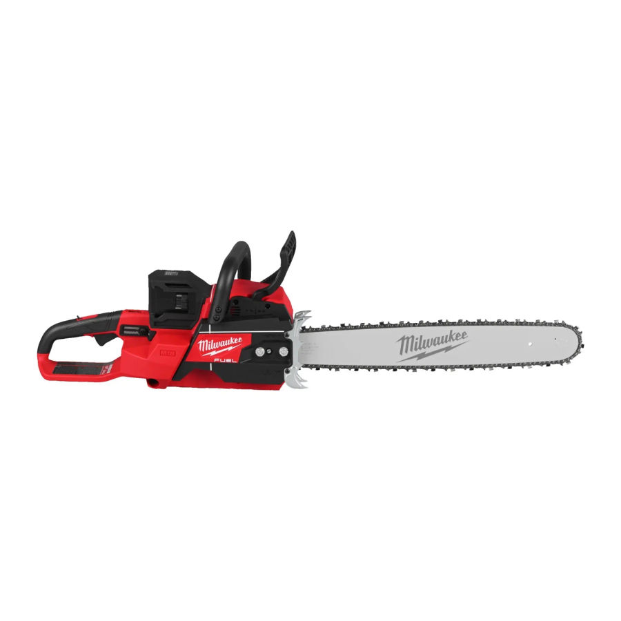 Аккумуляторная цепная пила Milwaukee M18 F2CHS50-802 FUEL (Арт. 4933480121)
