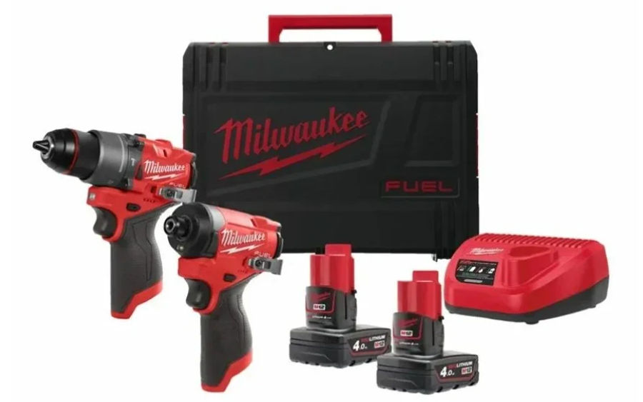 Набор инструментов Milwaukee M12 FUEL FPP2A2-402X, 4933480587
