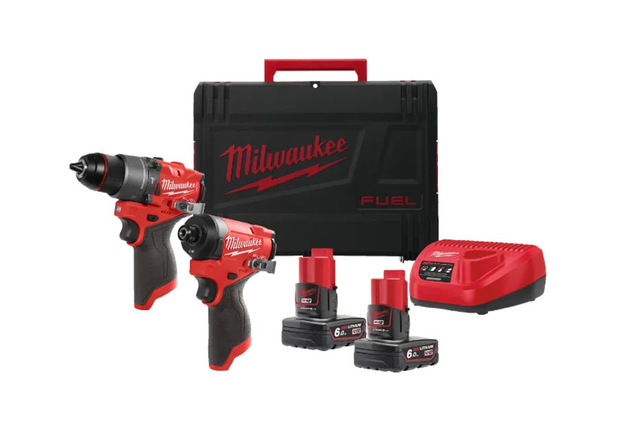 Набор инструментов Milwaukee M12 FUEL FPP2A2-602X, 4933480588