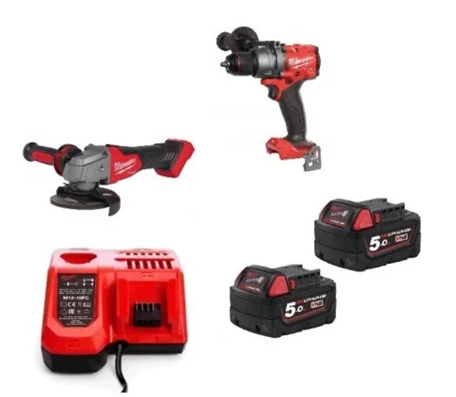 Набор инструментов Milwaukee M18 FUEL FPP2E3-502X, 4933492516