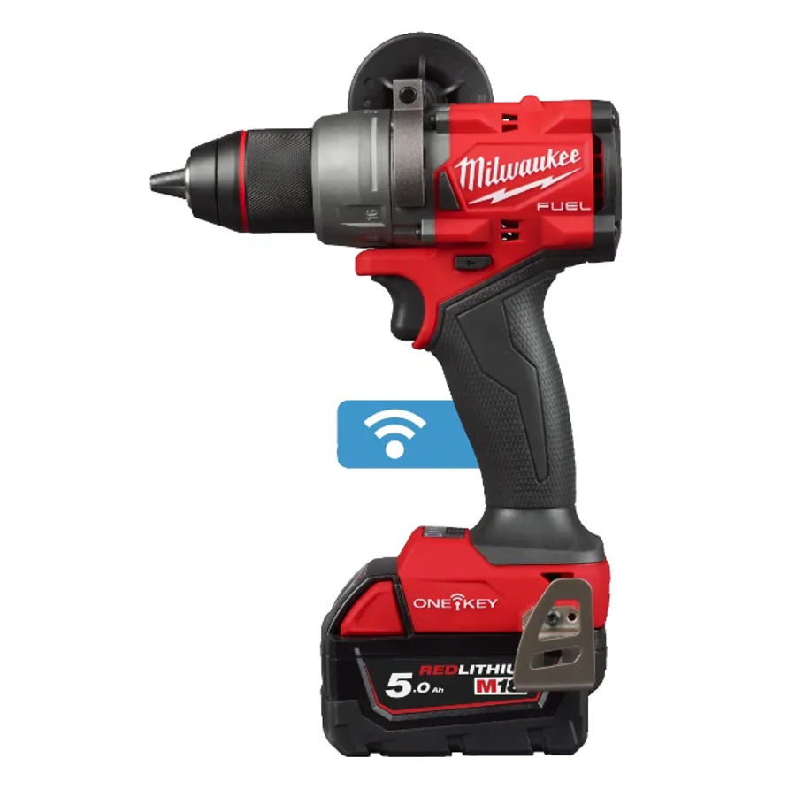 Аккумуляторная ударная дрель-шуруповерт Milwaukee M18 FUEL ONEPD3-502X ONE-KEY, 4933492801