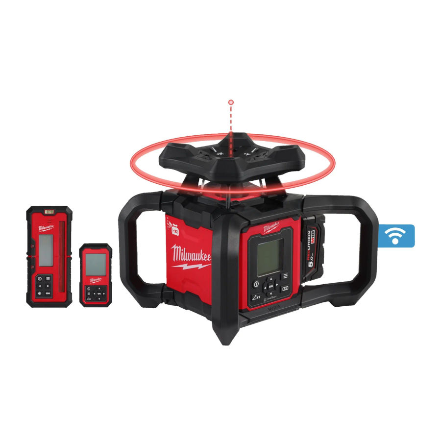 Аккумуляторный ротационный лазерный нивелир Milwaukee M18 RLOHV1200-501C, 4933493204