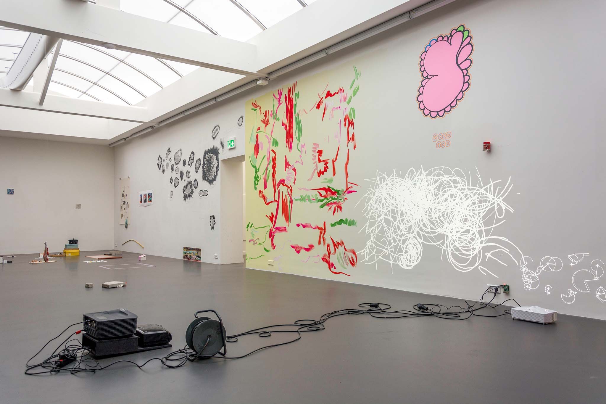 Installation view, ROZENSTRAAT – a rose is a rose is a rose, Amsterdam, NL