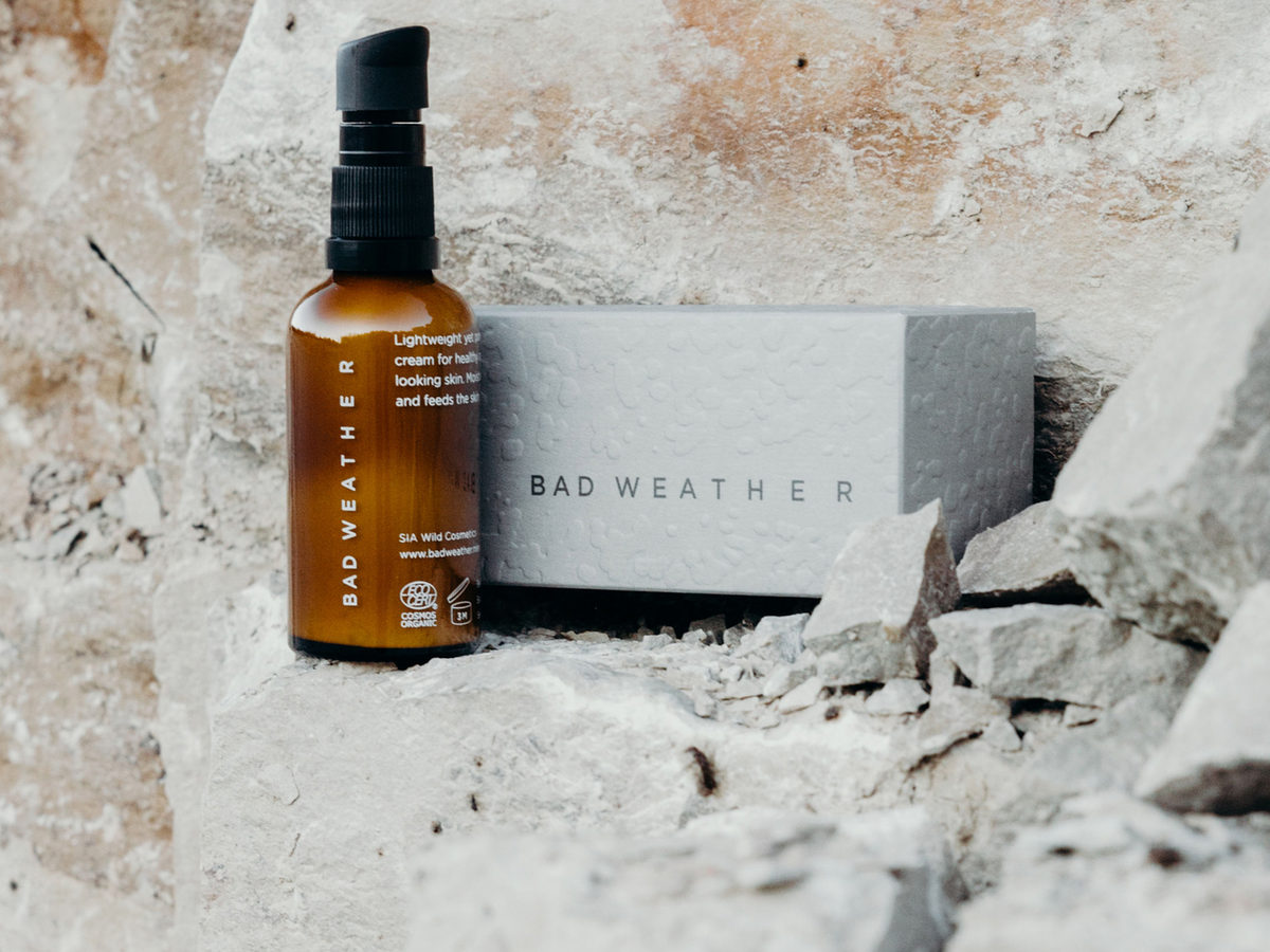 Bad Weather organic skincare men facialcream brands COSH