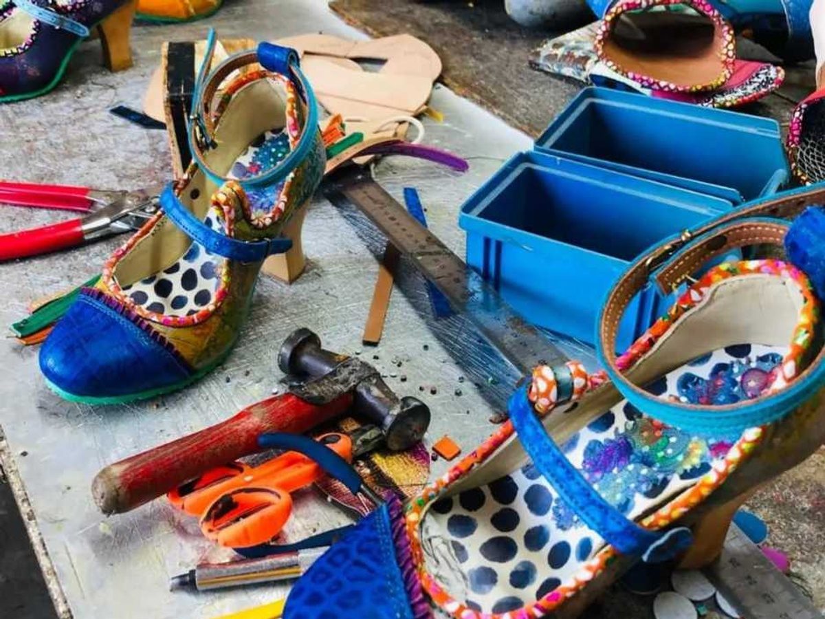 COSH Pisaverde upcycling leather for shoes in tenerife