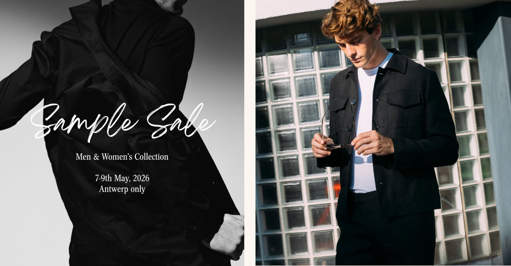 Cafe Costume sample sale antwerpen event cosh