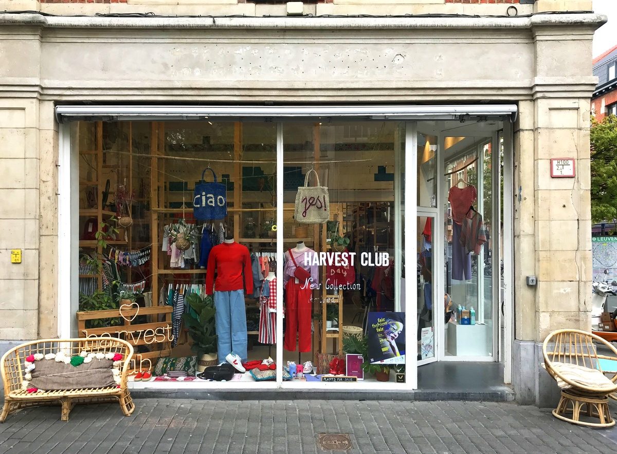 Harvest Club COSH Belgians most sustainable clothing and shoe shop in Leuven