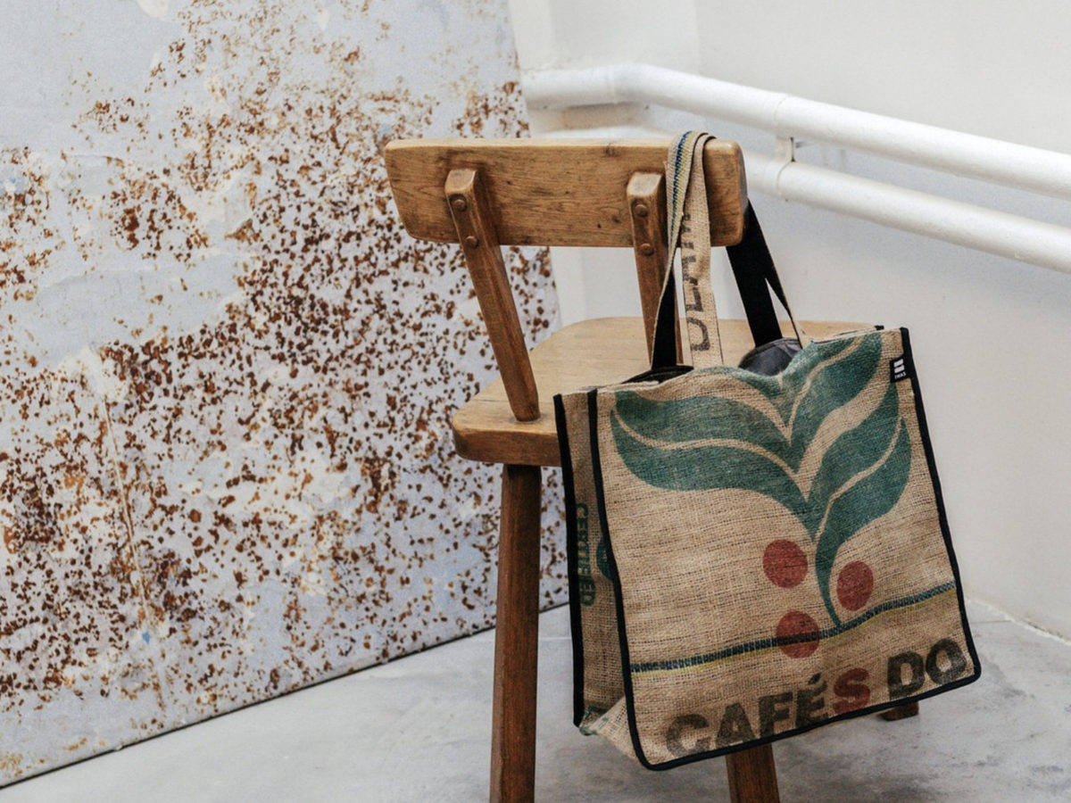 IWAS upcycling shopping bag brand COSH