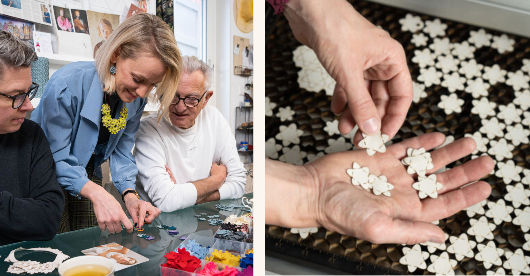 Iris Nijenhuis workshop DIY sieraad maken event Cosh