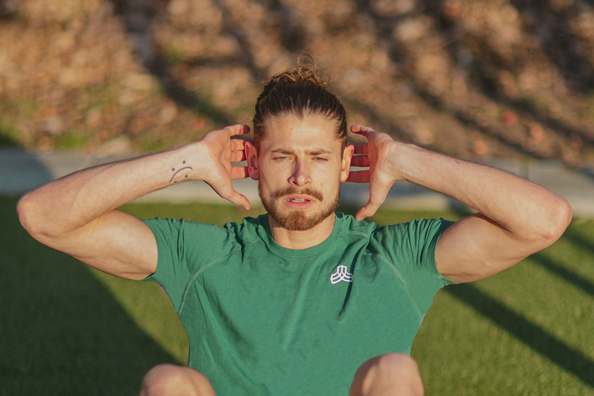 Iron Roots sportswear green tshirt men dutch brand COSH