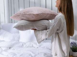 Kalani stone washed linen pillowcover brand COSH