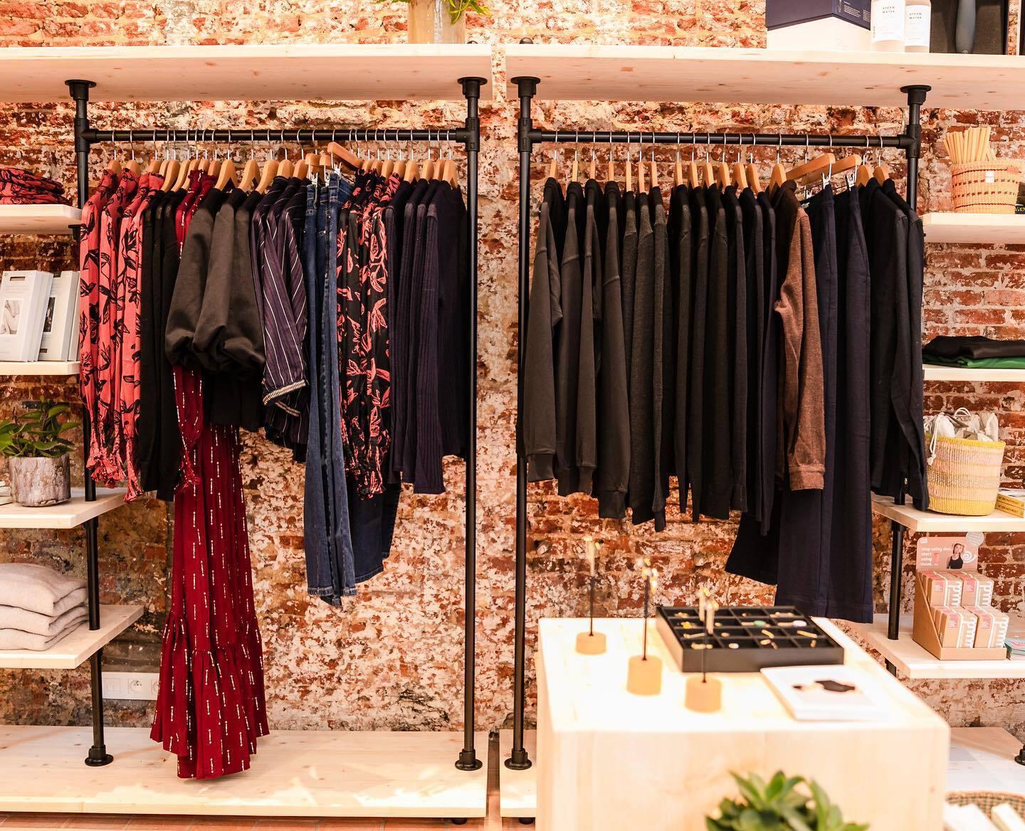 Mila Jules concept store Antwerp interior clothes