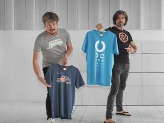 Okimono Arnhem duurzame mannen mode banner 4 t shirt prints COSH