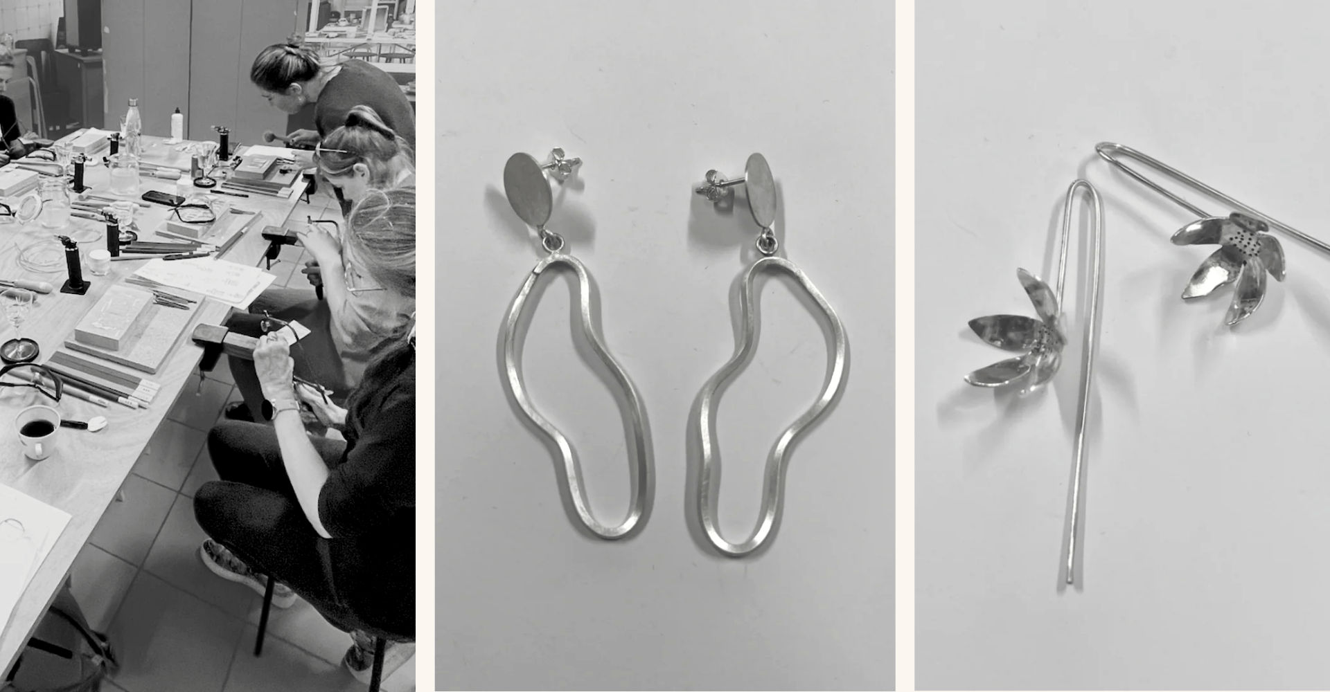 Or workshop zilvere oorbellen maken gent event cosh