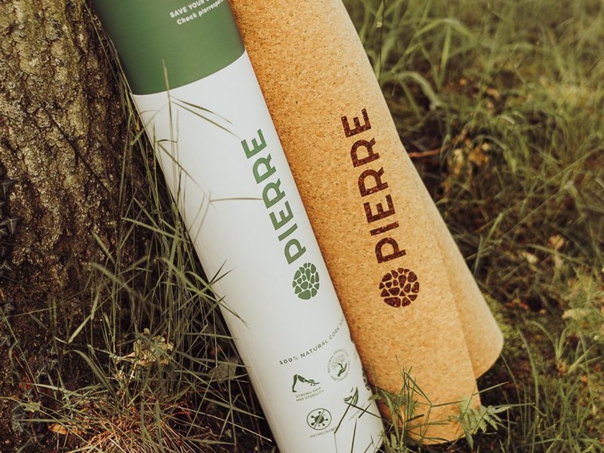 Pierre Sports yogamat packaging cork madeineurope stores COSH