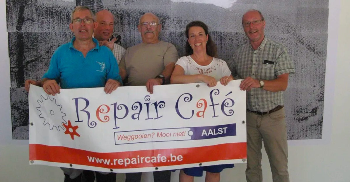 Repair café kringwinkel stroom aalst event cosh