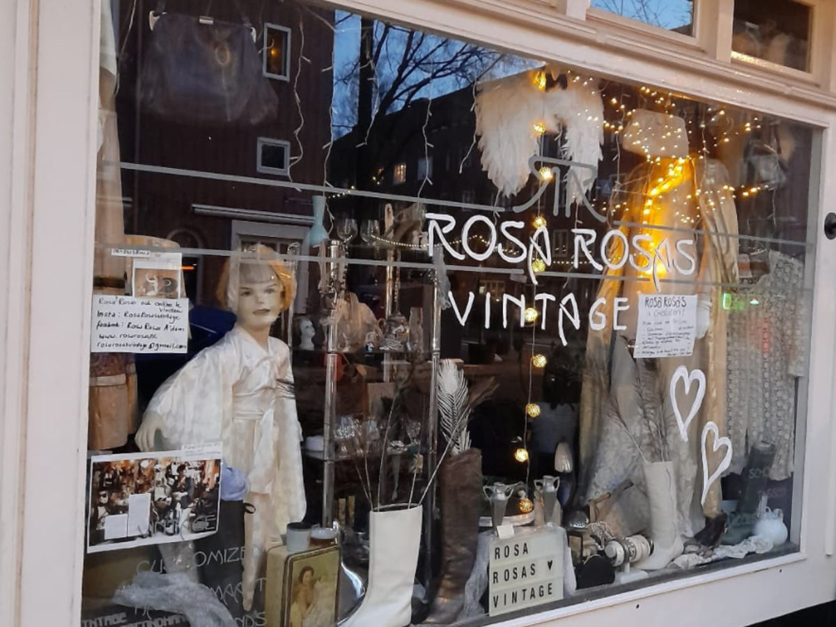 Rosa Rosas Amsterdam front store COSH