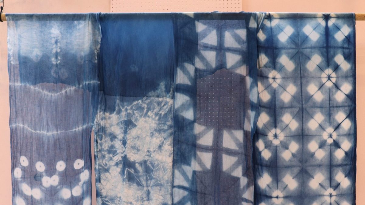 Roua Atelier Amsterdam shibori natural dye workshop COSH